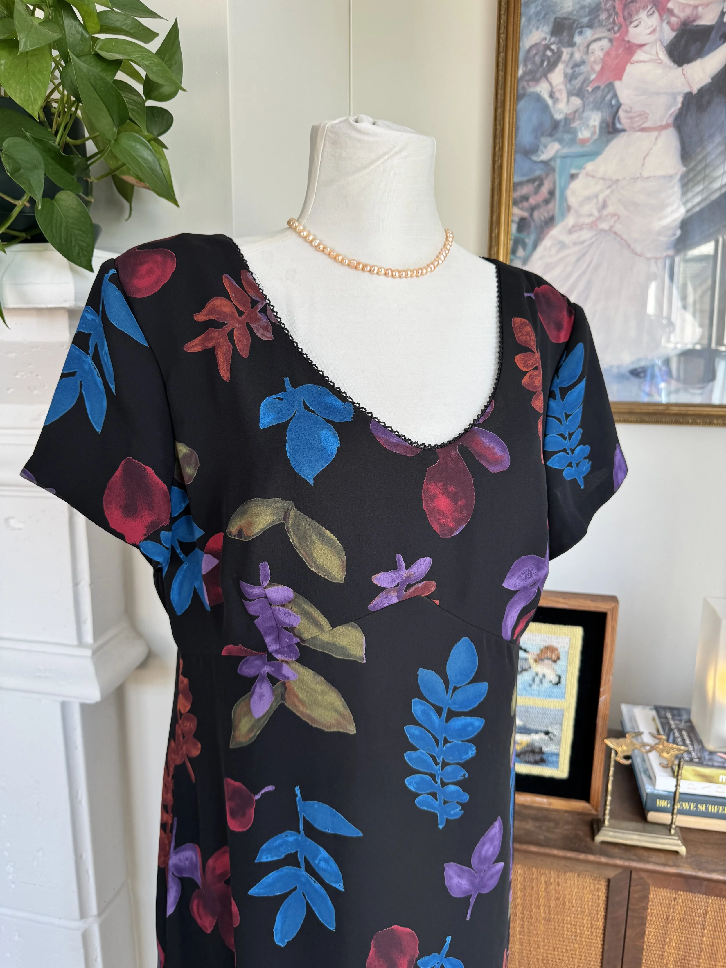 Autumn 90's Maxi Dress