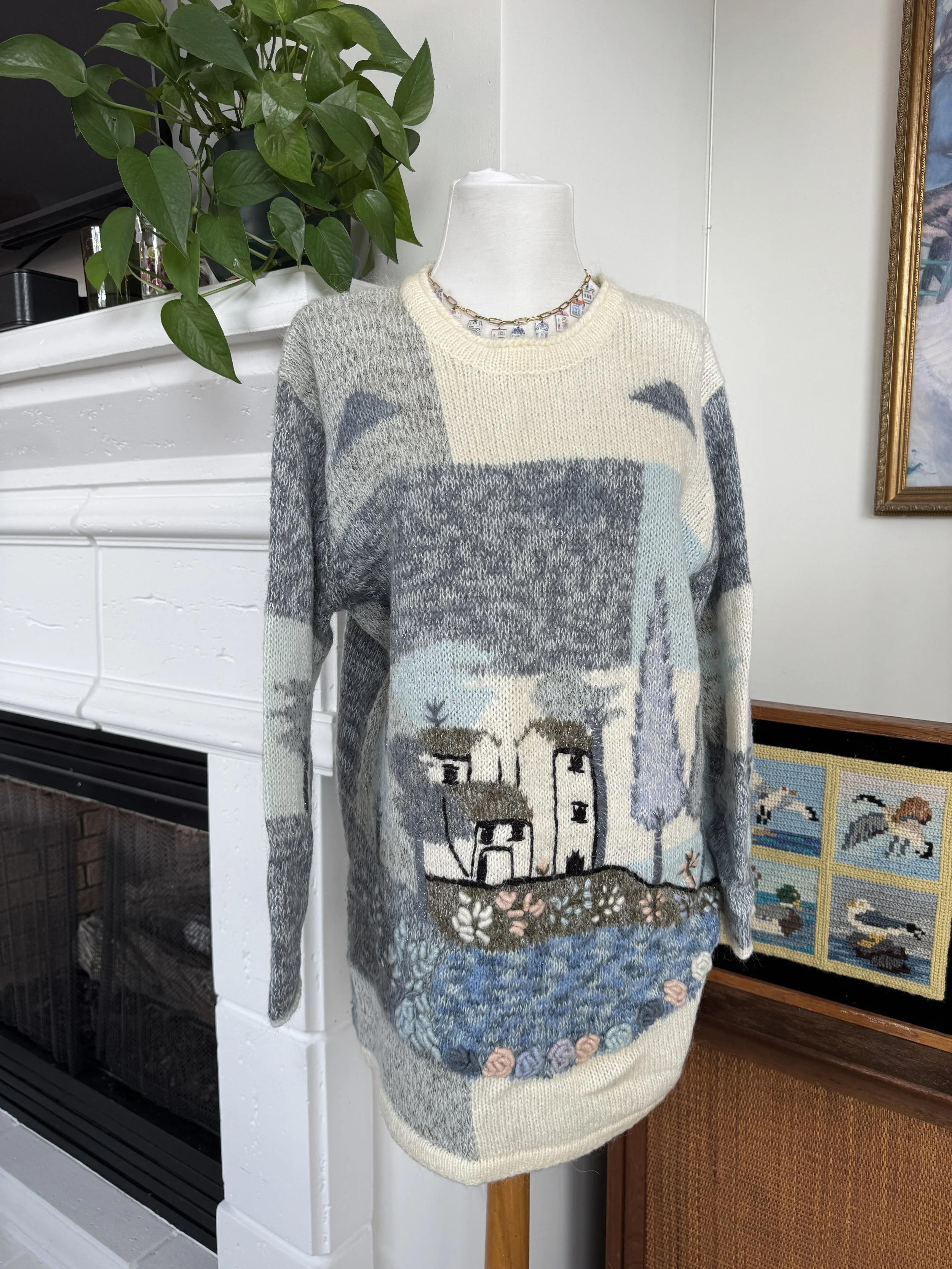 House Knit Scandinavian Sweater