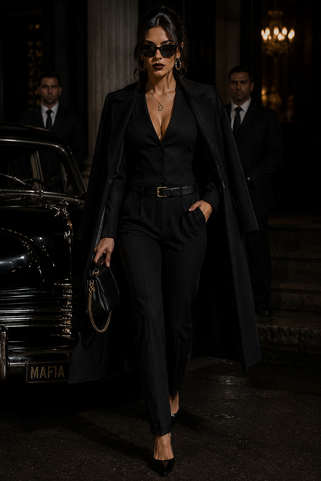 Black Mafia Outfits for Women: 35 Bold, Glamorous &amp; Boss-Inspired Looks