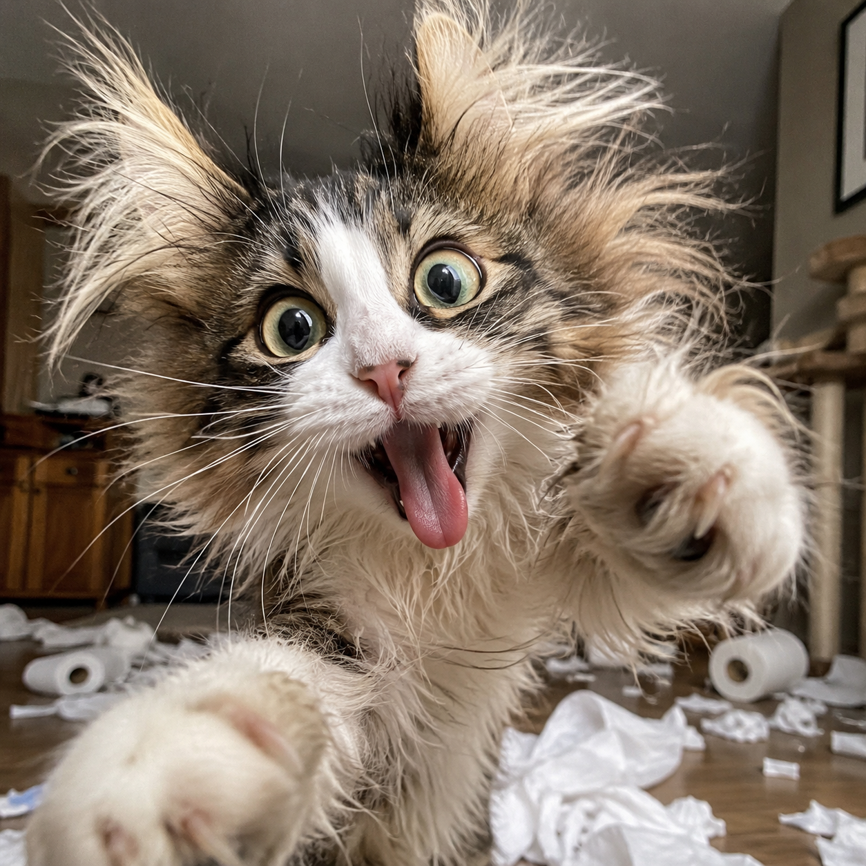 crazy cats