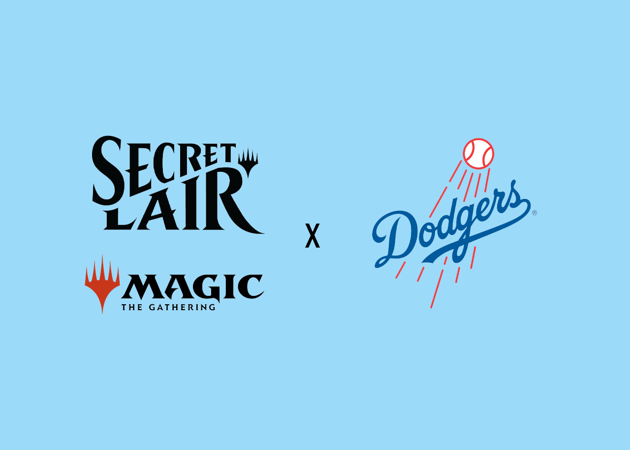Magic the Gathering Secret Lair x Dodgers Concept