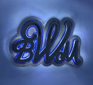 Lighted Script Monogram