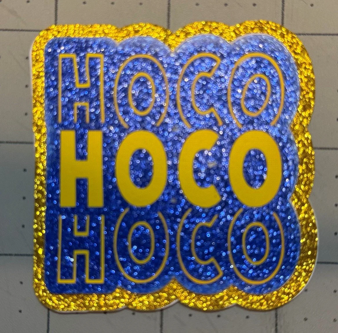 Small Stacked HOCO
