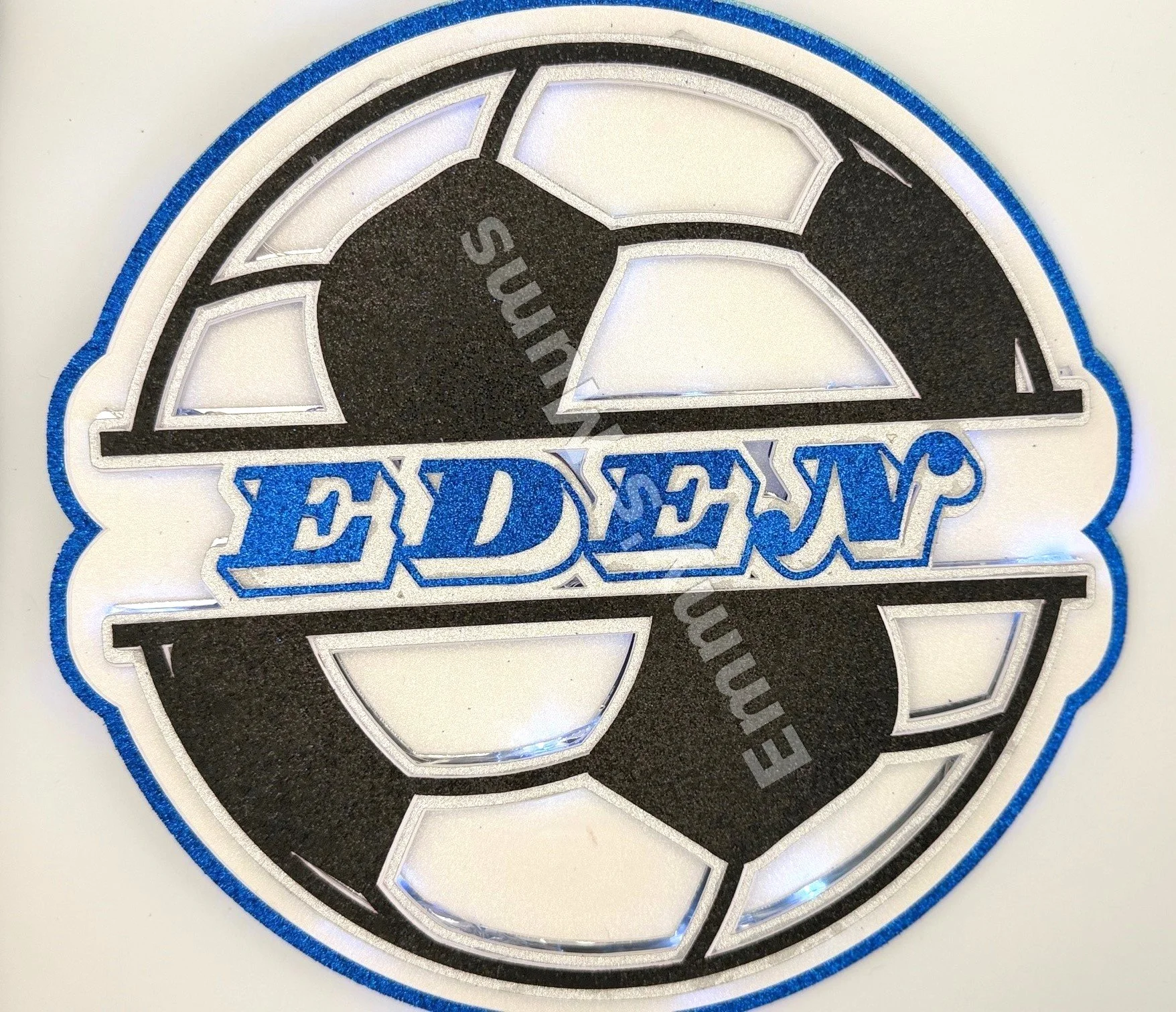 Lighted Soccer Ball Personalized