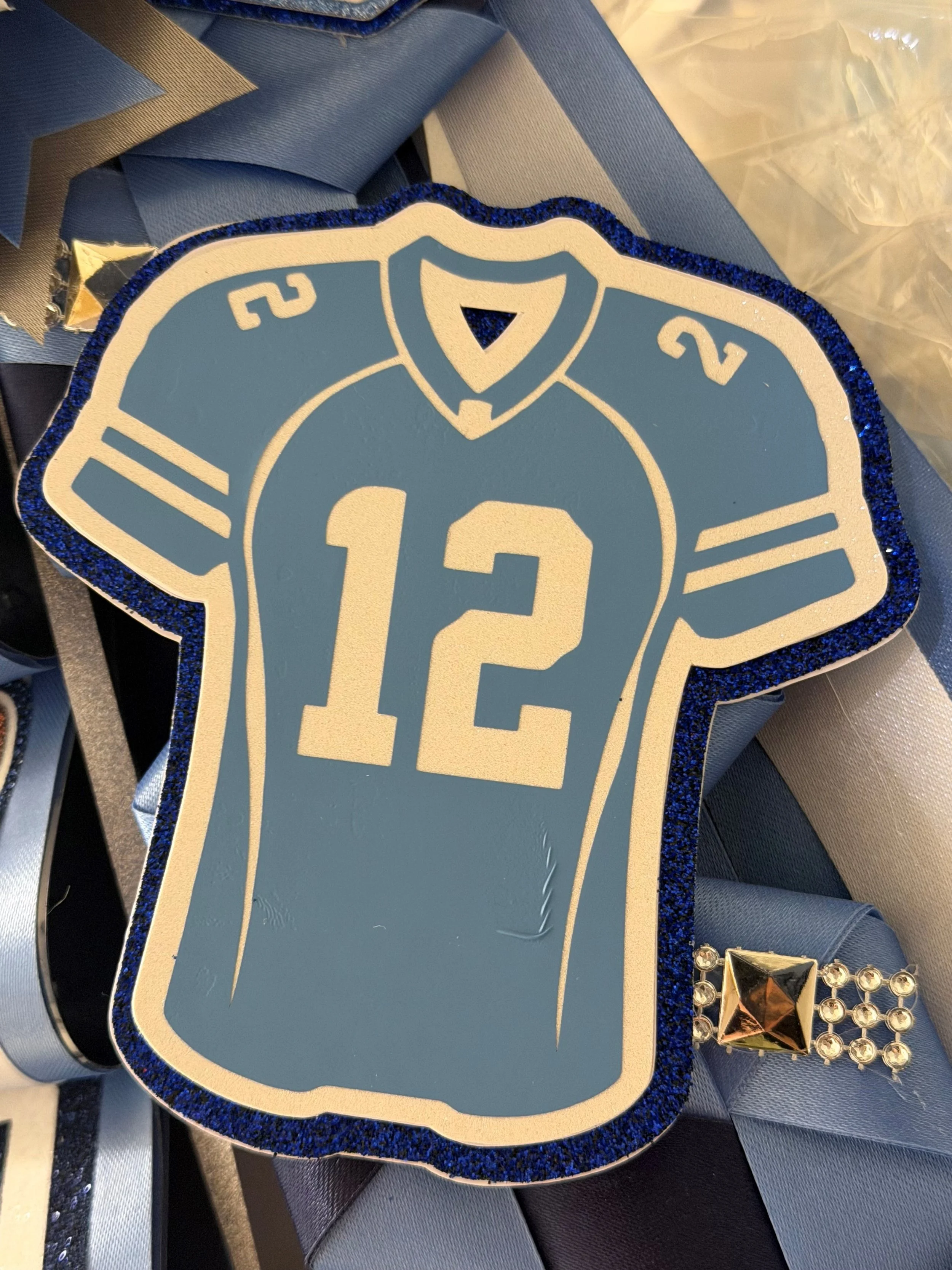 Custom Football Jersey with Number
