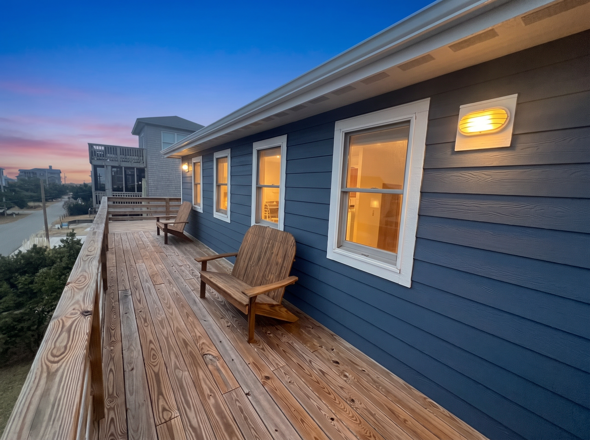 Top floor sun deck!
