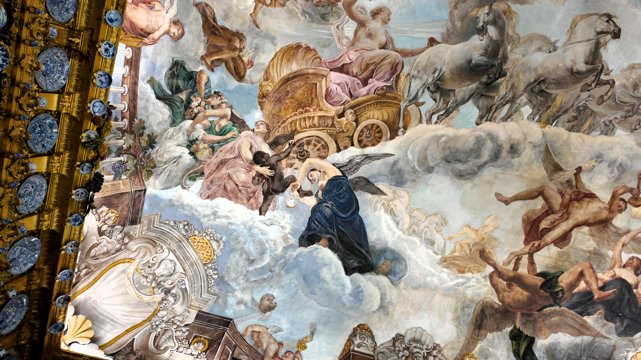 Charlottenburg Palace interior ceiling