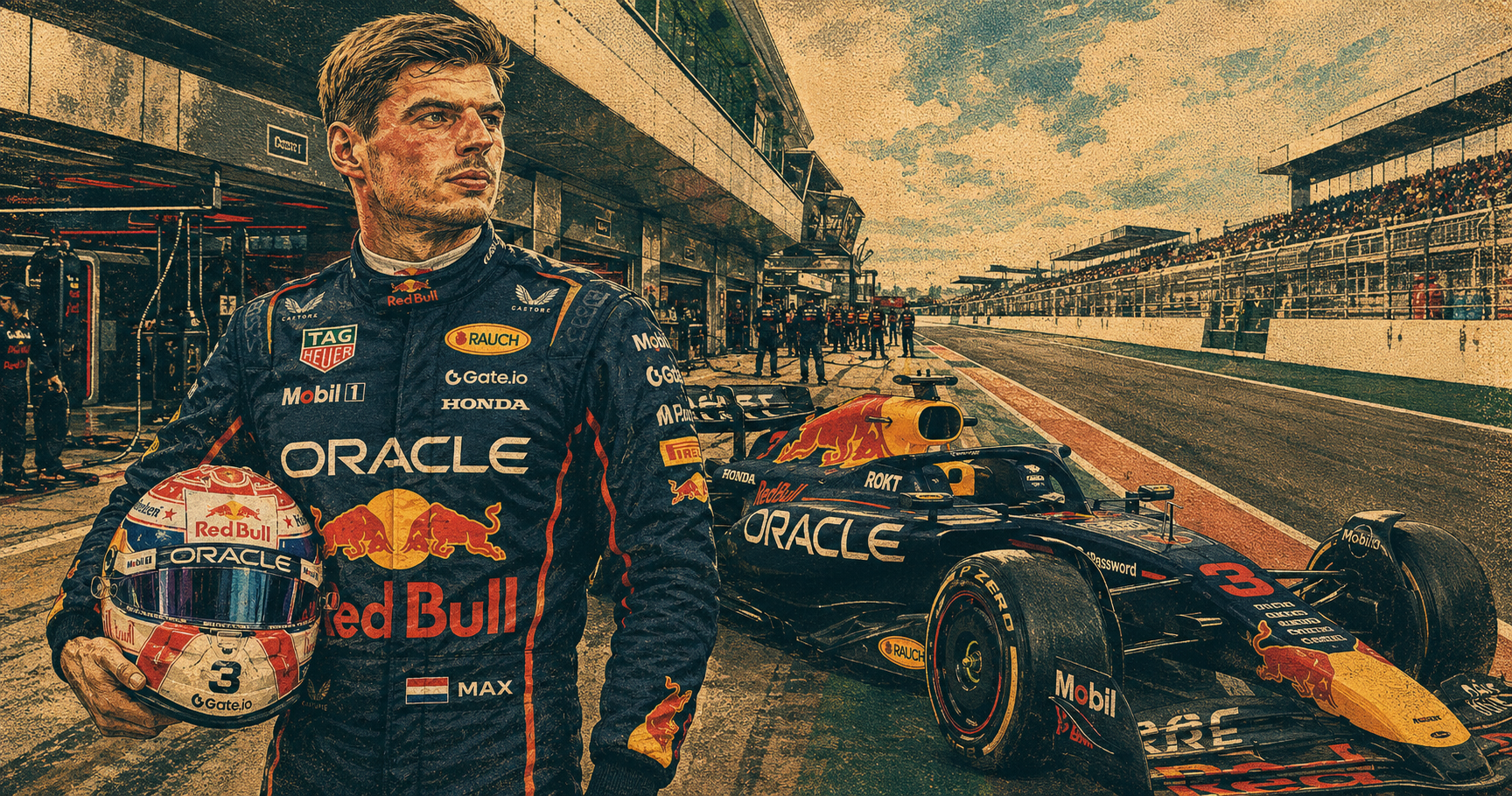 Max Verstappen Signs Red Bull Contract Extension Through 2030