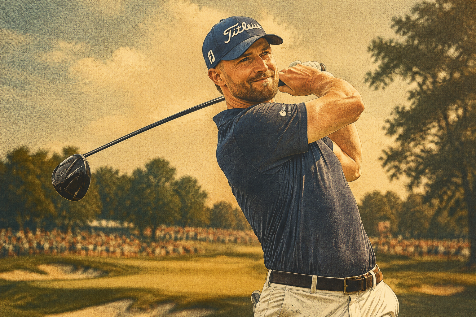 Wyndham Clark Holds Off McIlroy to Win BMW Championship