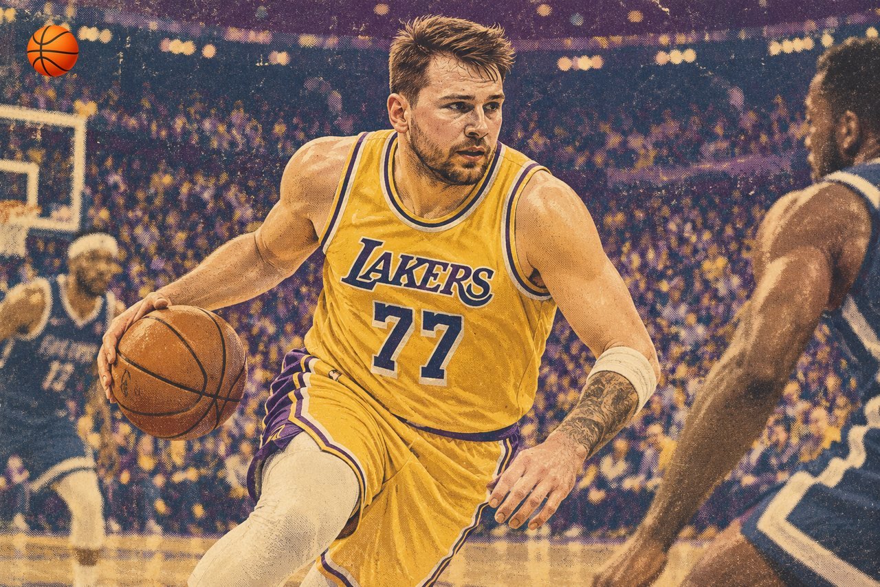 Luka Doncic Scores 52 as the Lakers Erase an 18-Point Deficit to Beat the Jazz 132-123