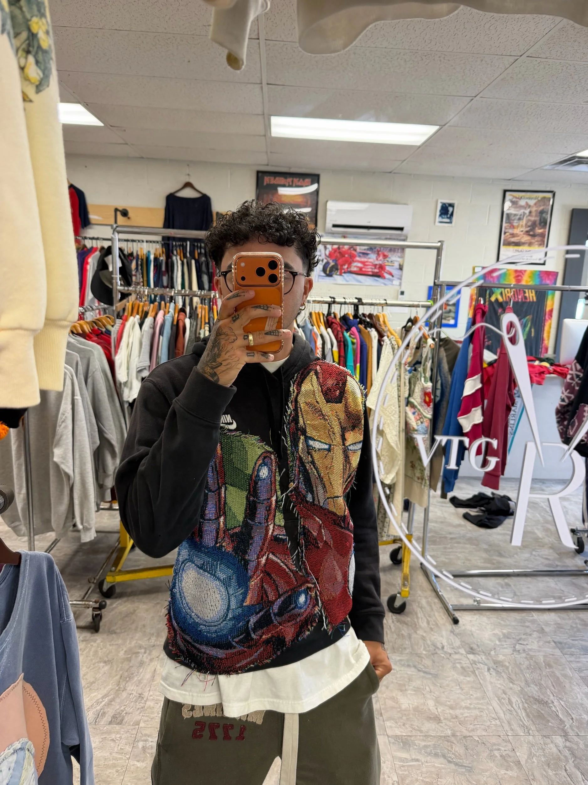 Iron man / Nike hoodie custom