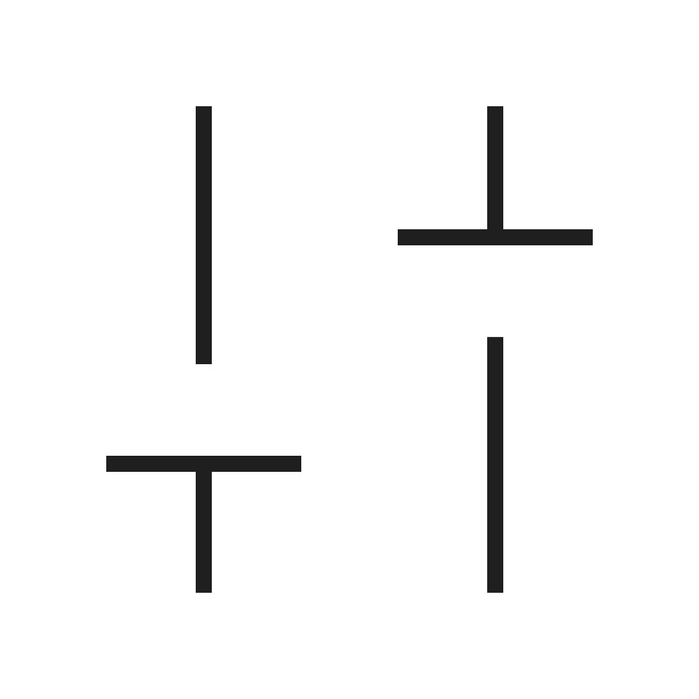 Line drawing of a person climbing stairs with three different levels.