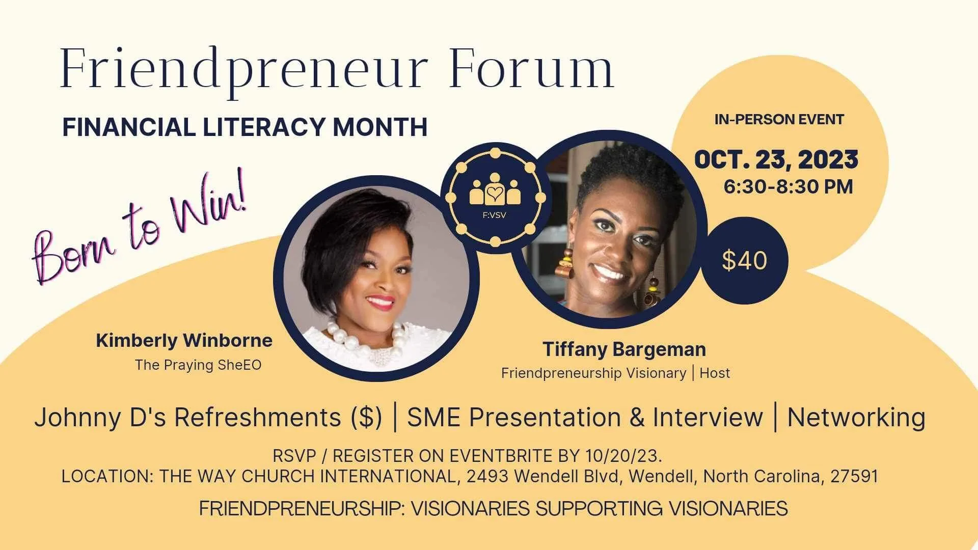 Friendpreneur Forum - Knightdale NC  