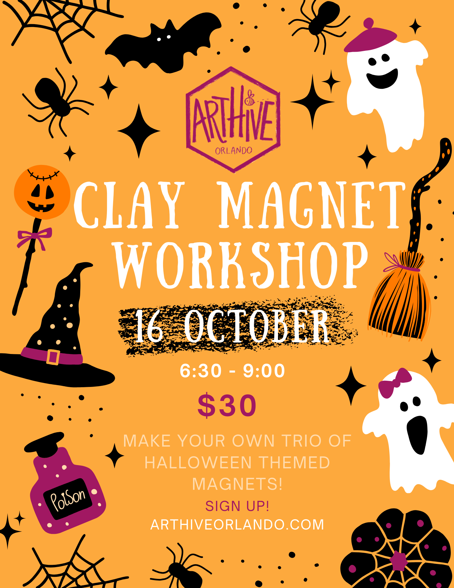 Halloween Clay Magnets 1016.png