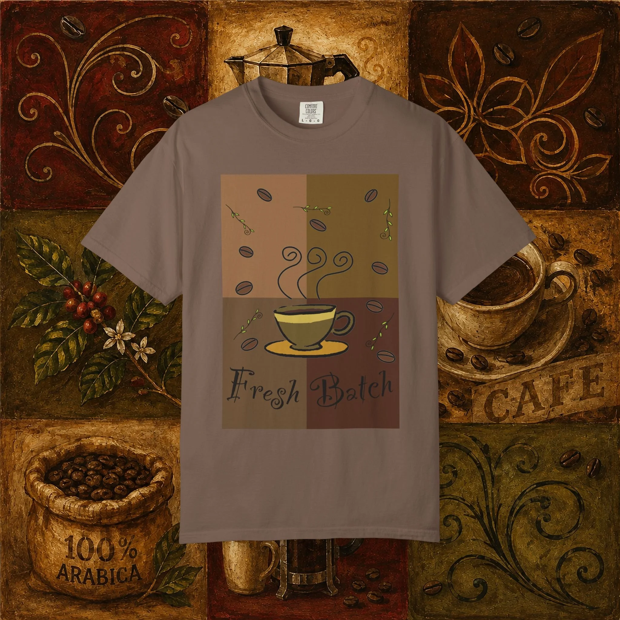 Vintage Coffeehouse Style Shirt