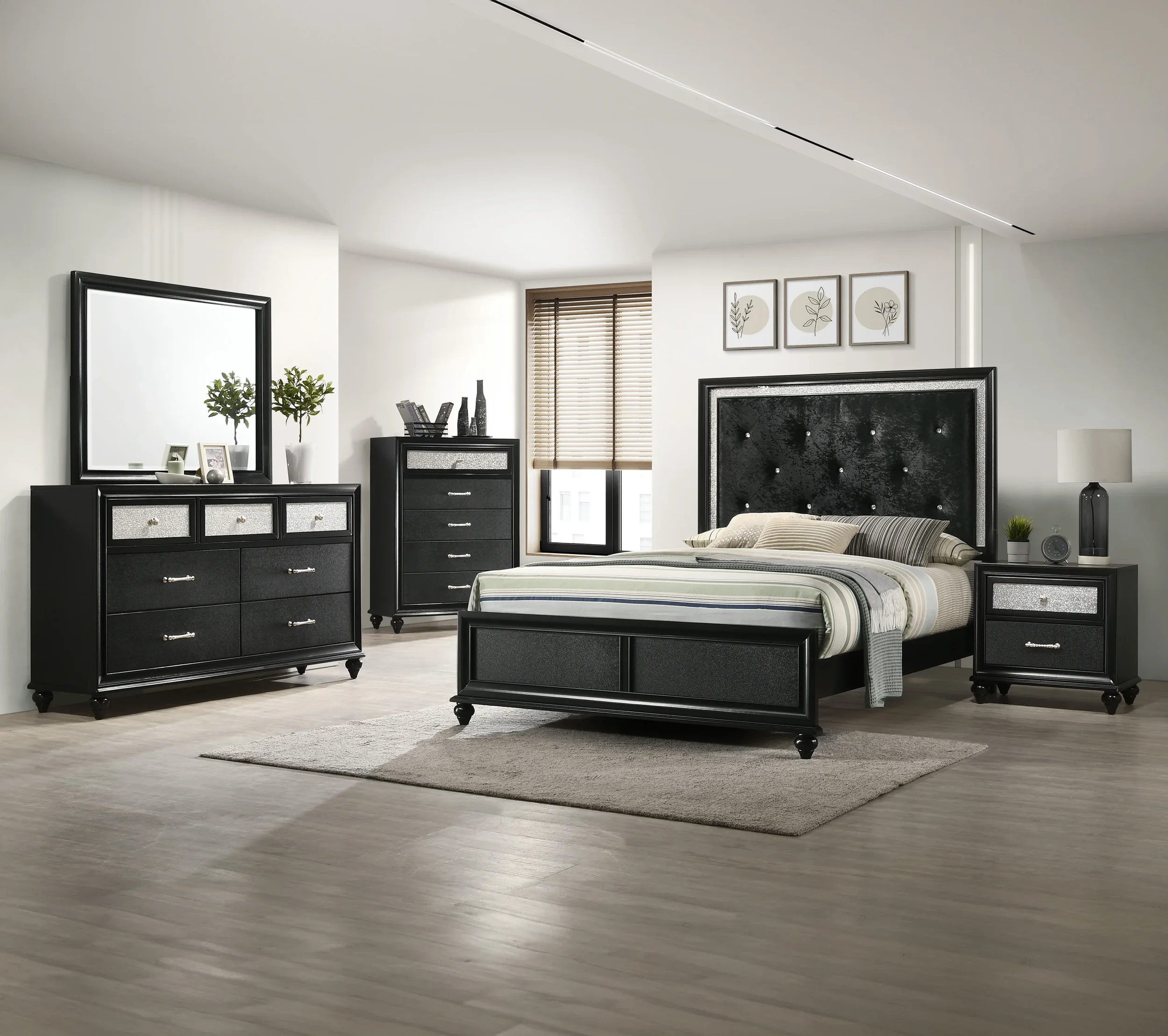 LILA BLACK 5PC SET