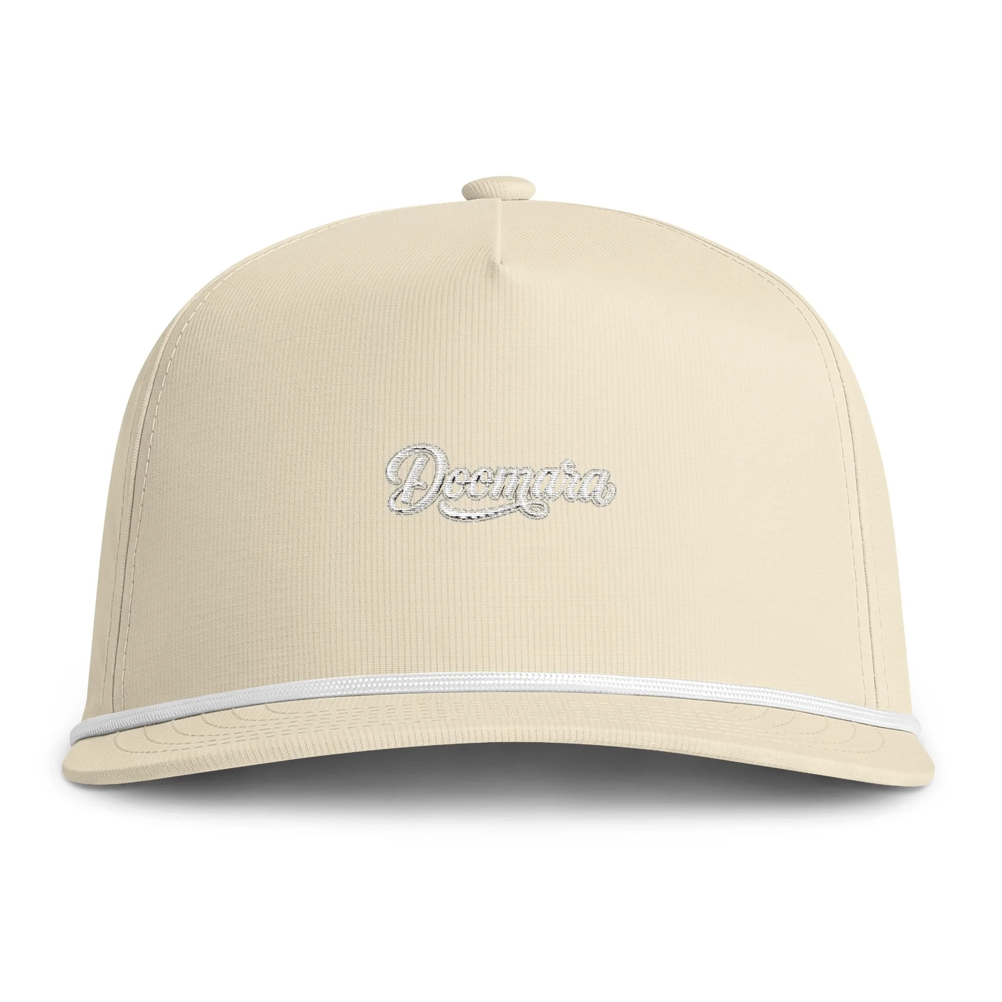 Embroidered Rope Cap