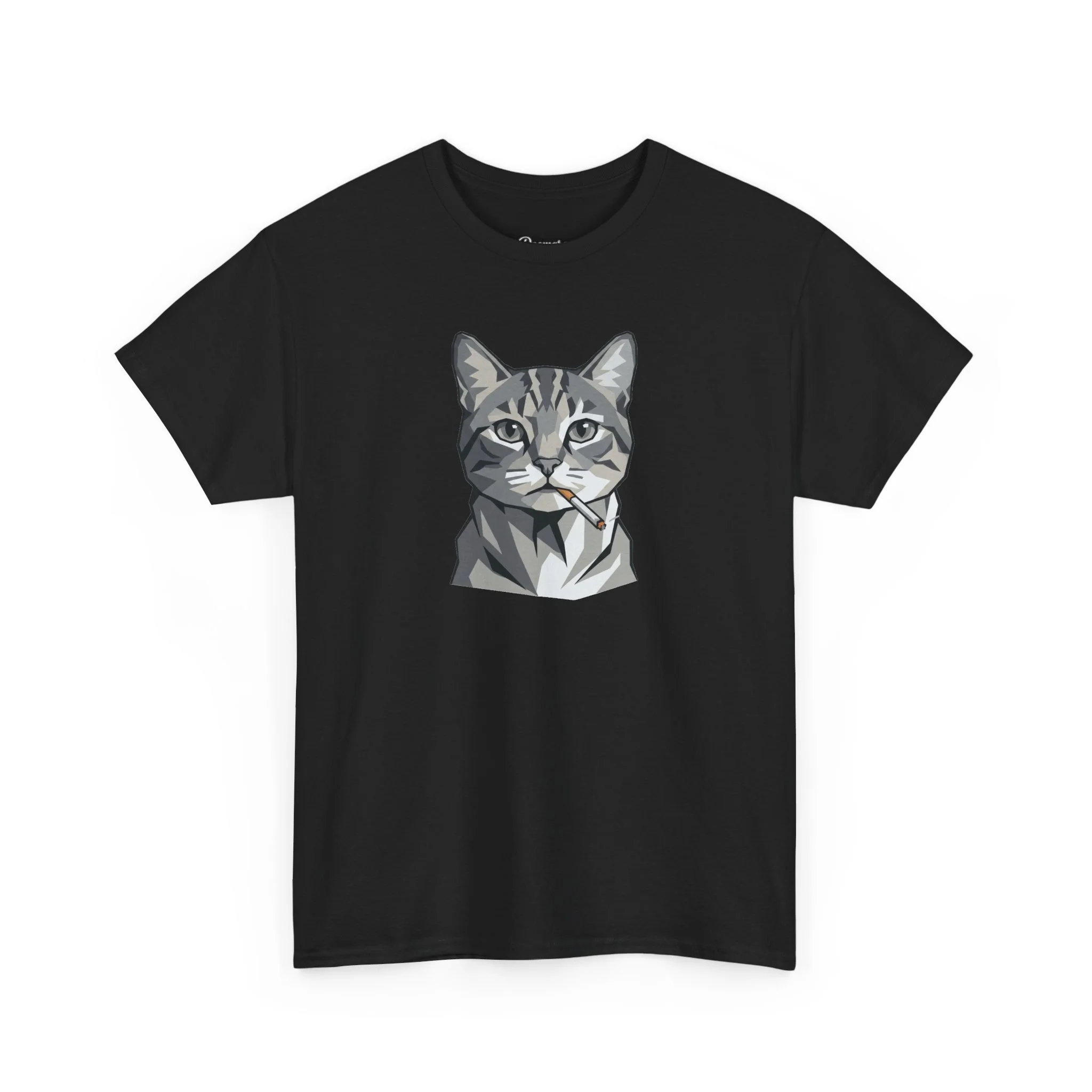 Smoking Cat T-Shirt