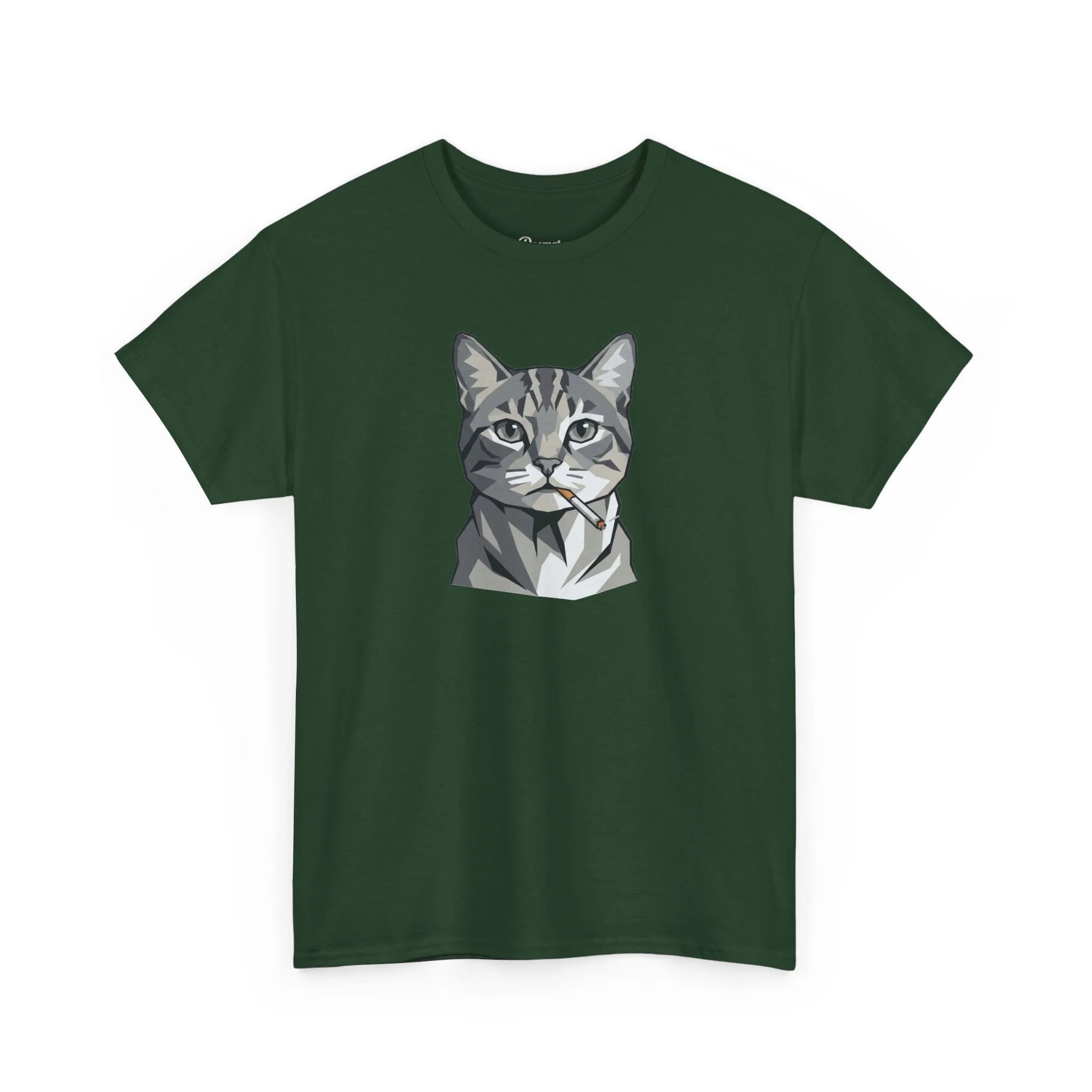 Smoking Cat T-Shirt