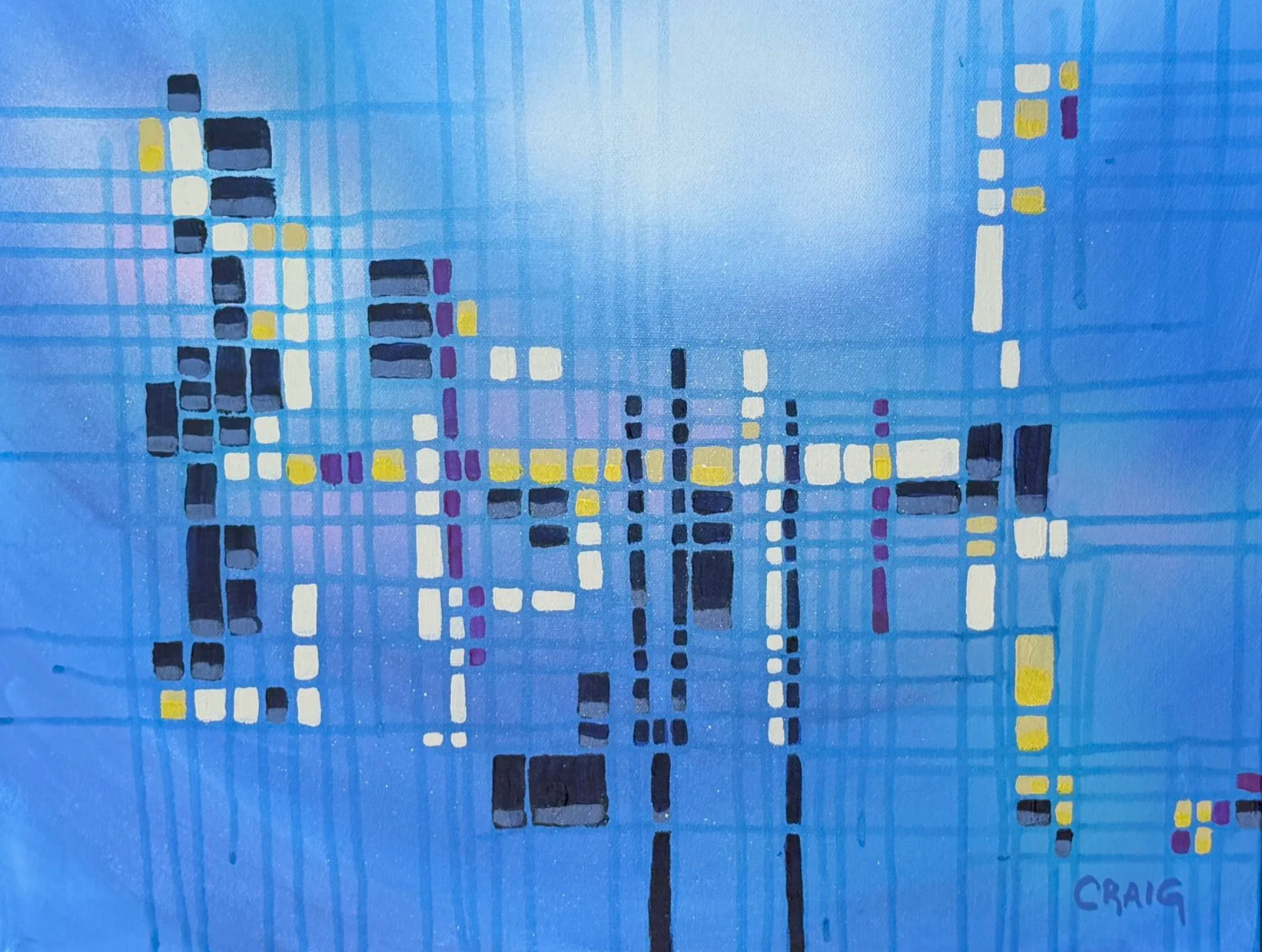 City Rhythm 
16”x20” Acrylic $225
