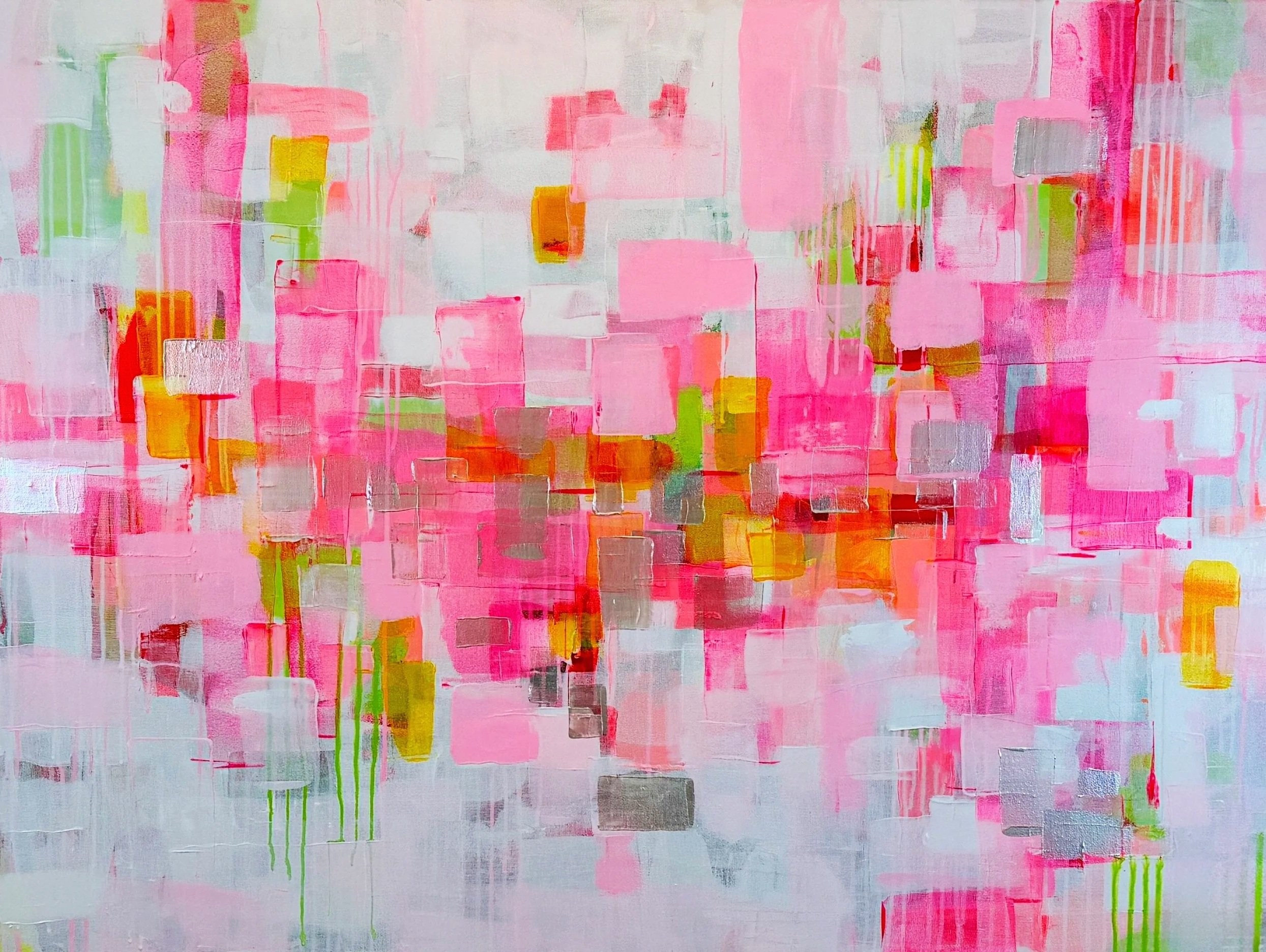 Sorbet Among the Ice Cream
36"x48" Acrylic $1300