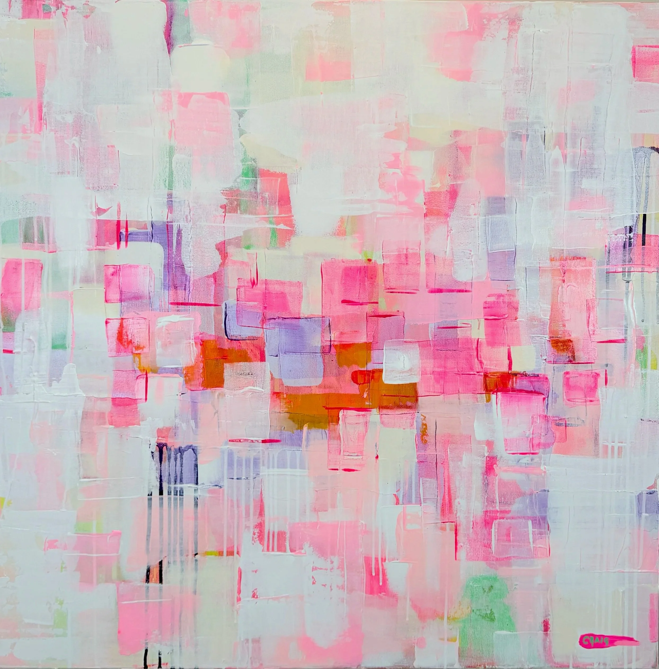 You Scream for Ice Cream 
36"x 36" Acrylic $975