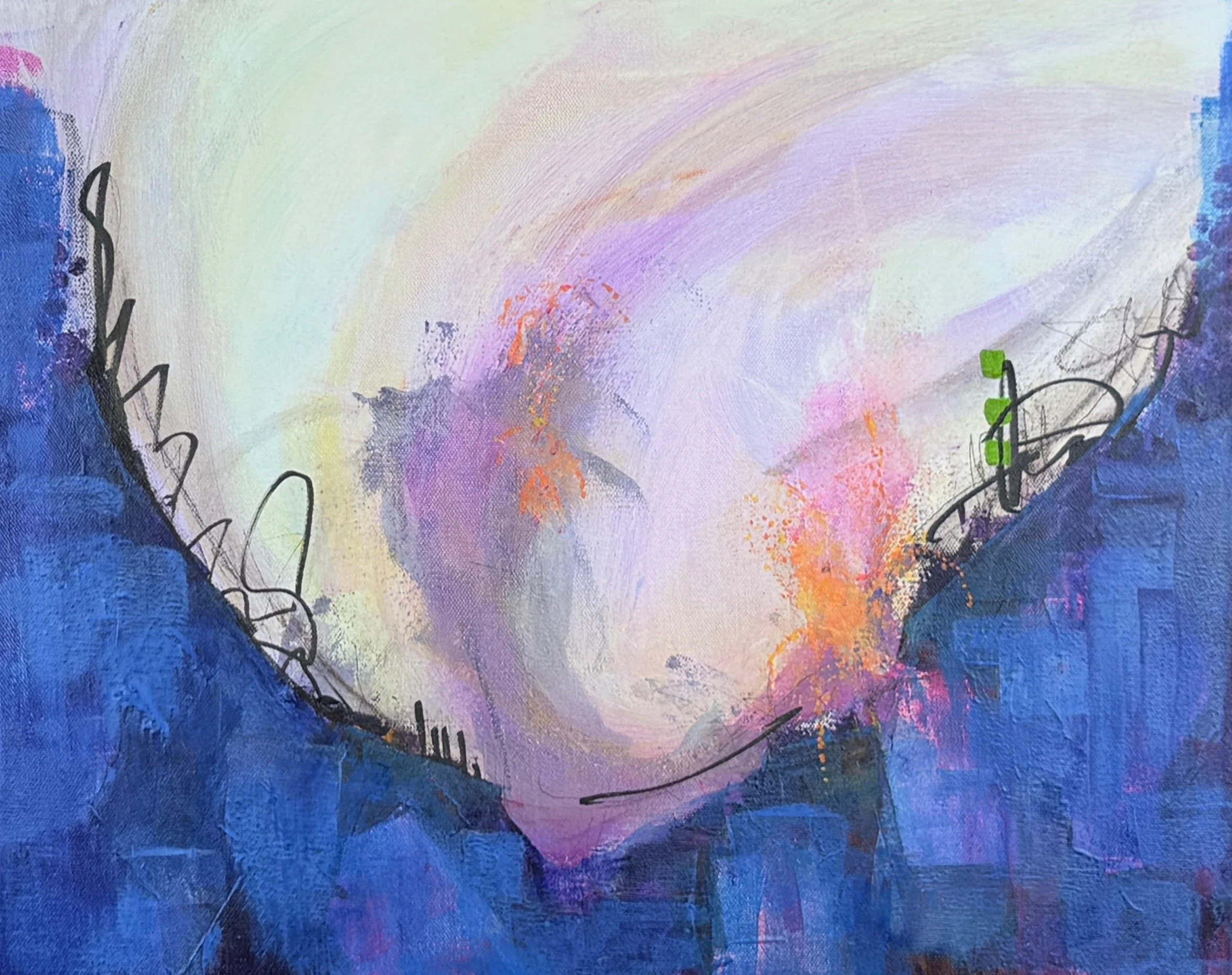 Emergence 16 x 20 
Acrylic on Canvas $225