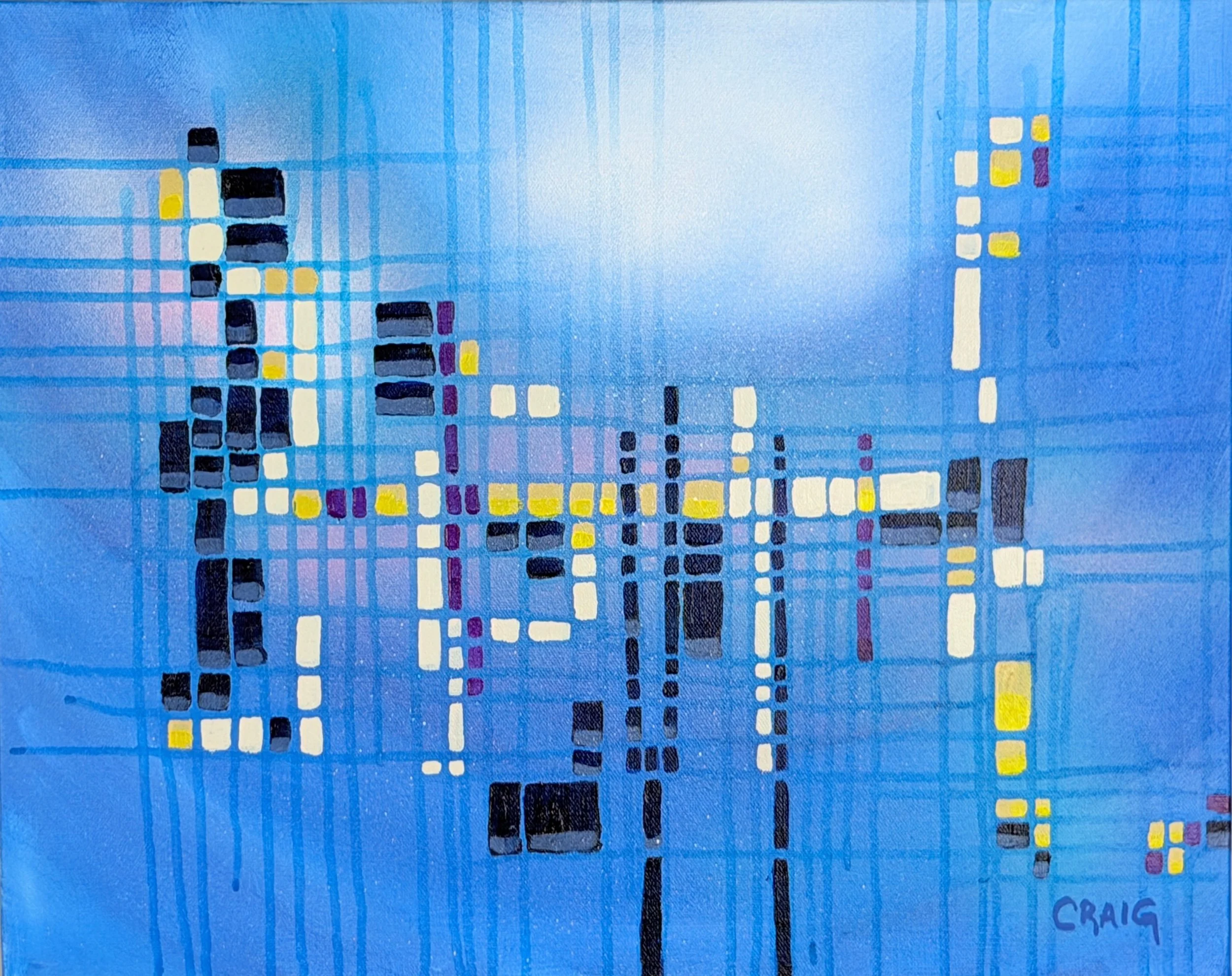 City Lights  16”x 20” Acrylic