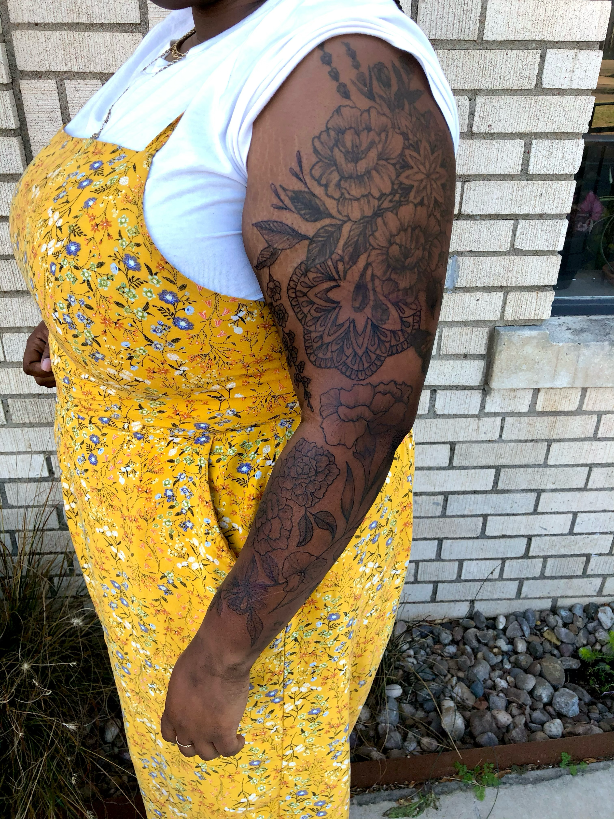 floral arm sleeve 