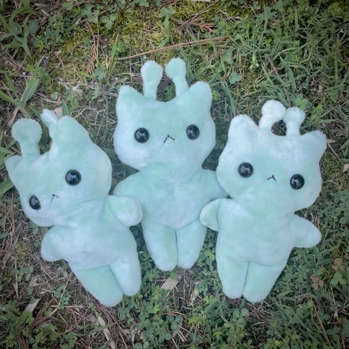 Alien Cat Plushie