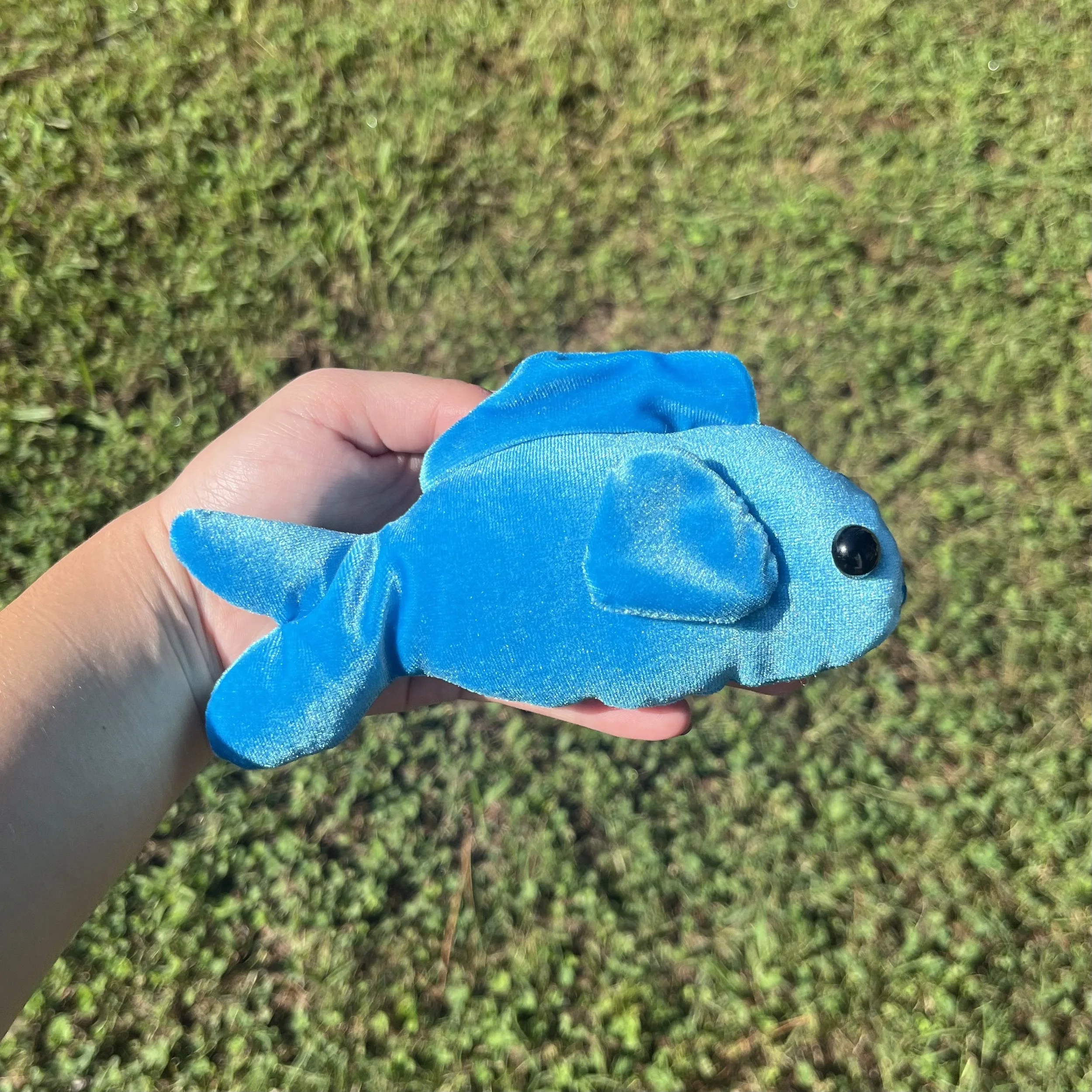 Blue Fish 1 Plushie