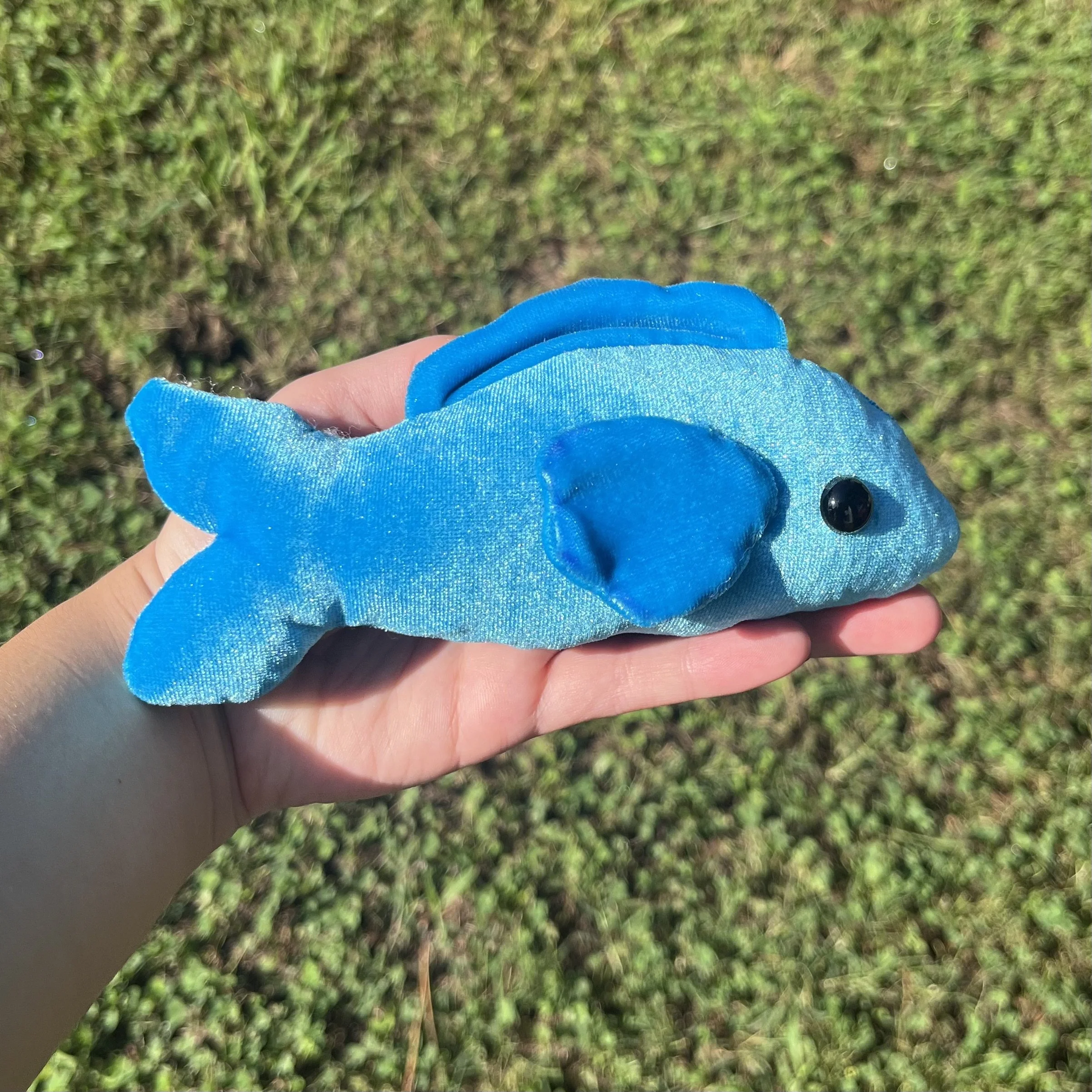 Blue Fish 2 Plushie