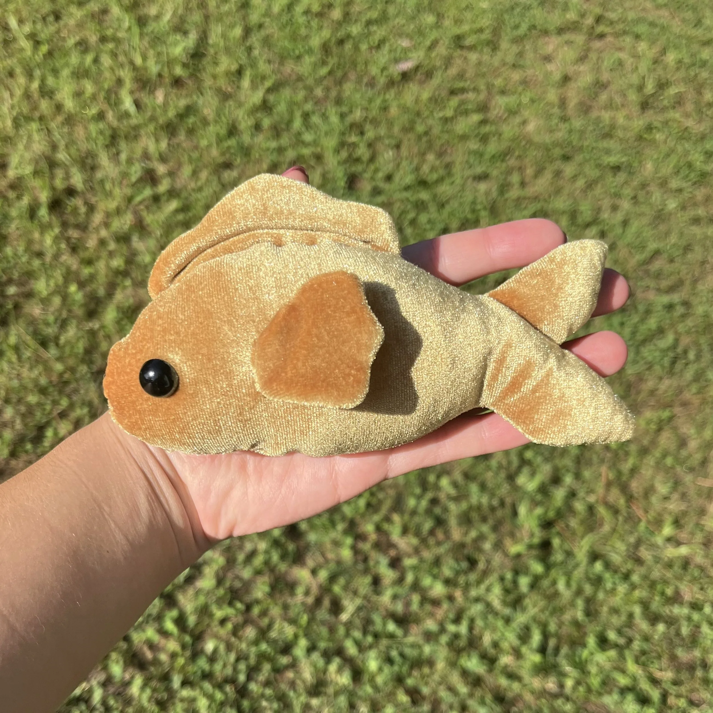 Gold Fish Plushie
