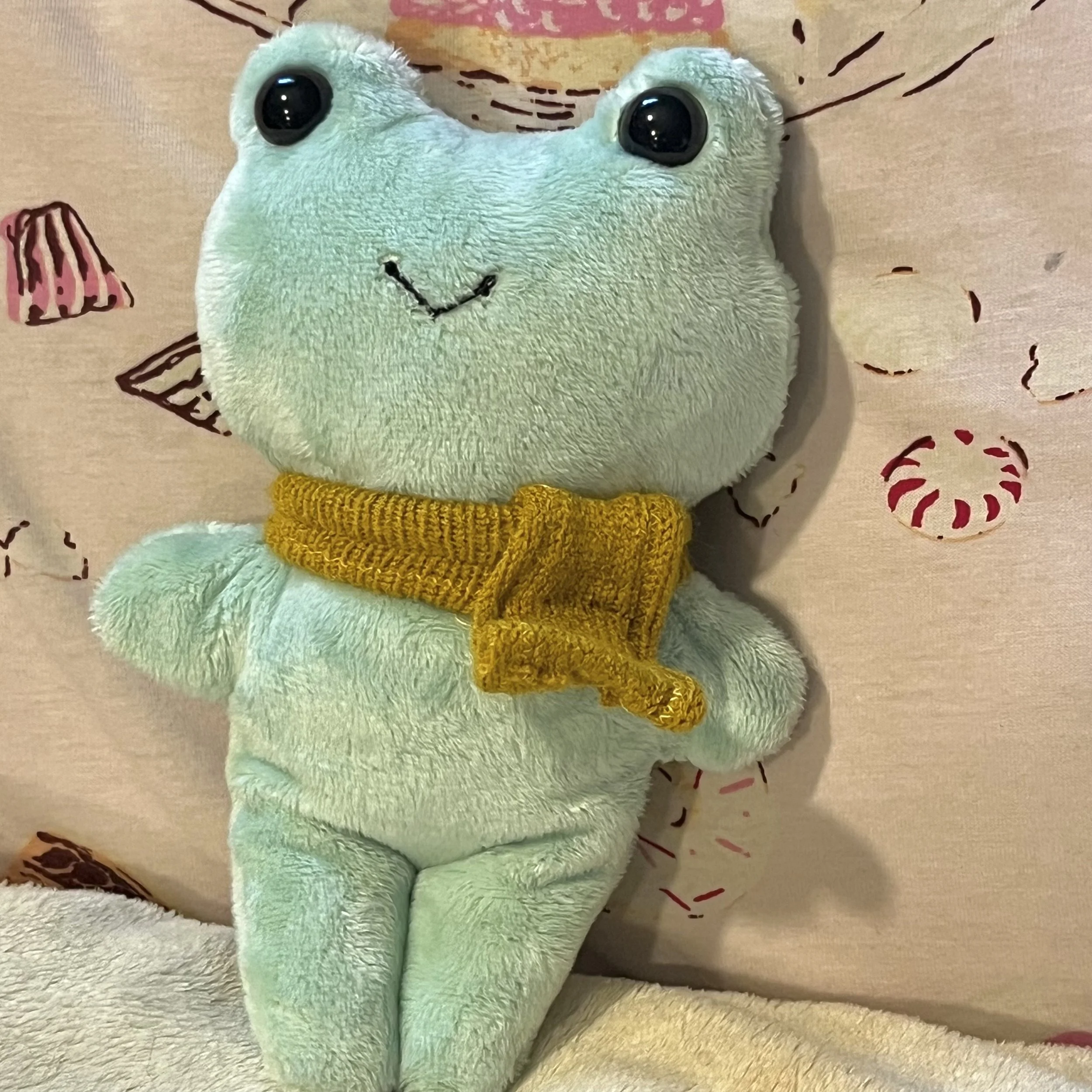 Yellow Plushie Scarf