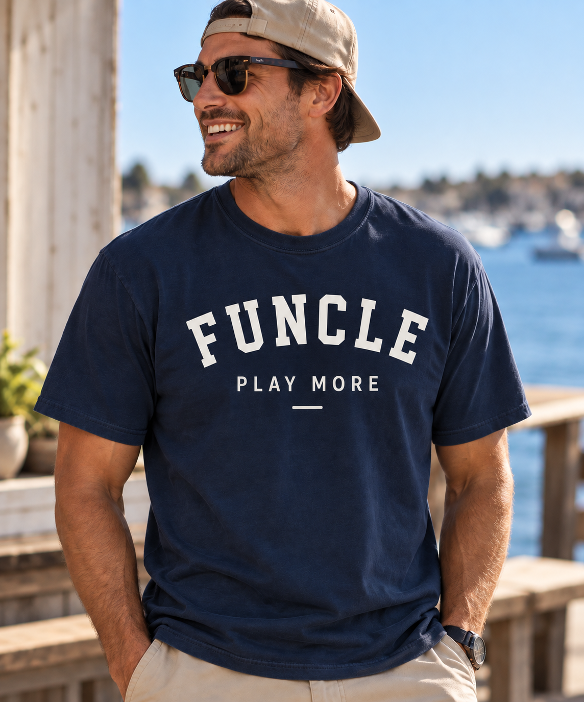 The Play More Tee