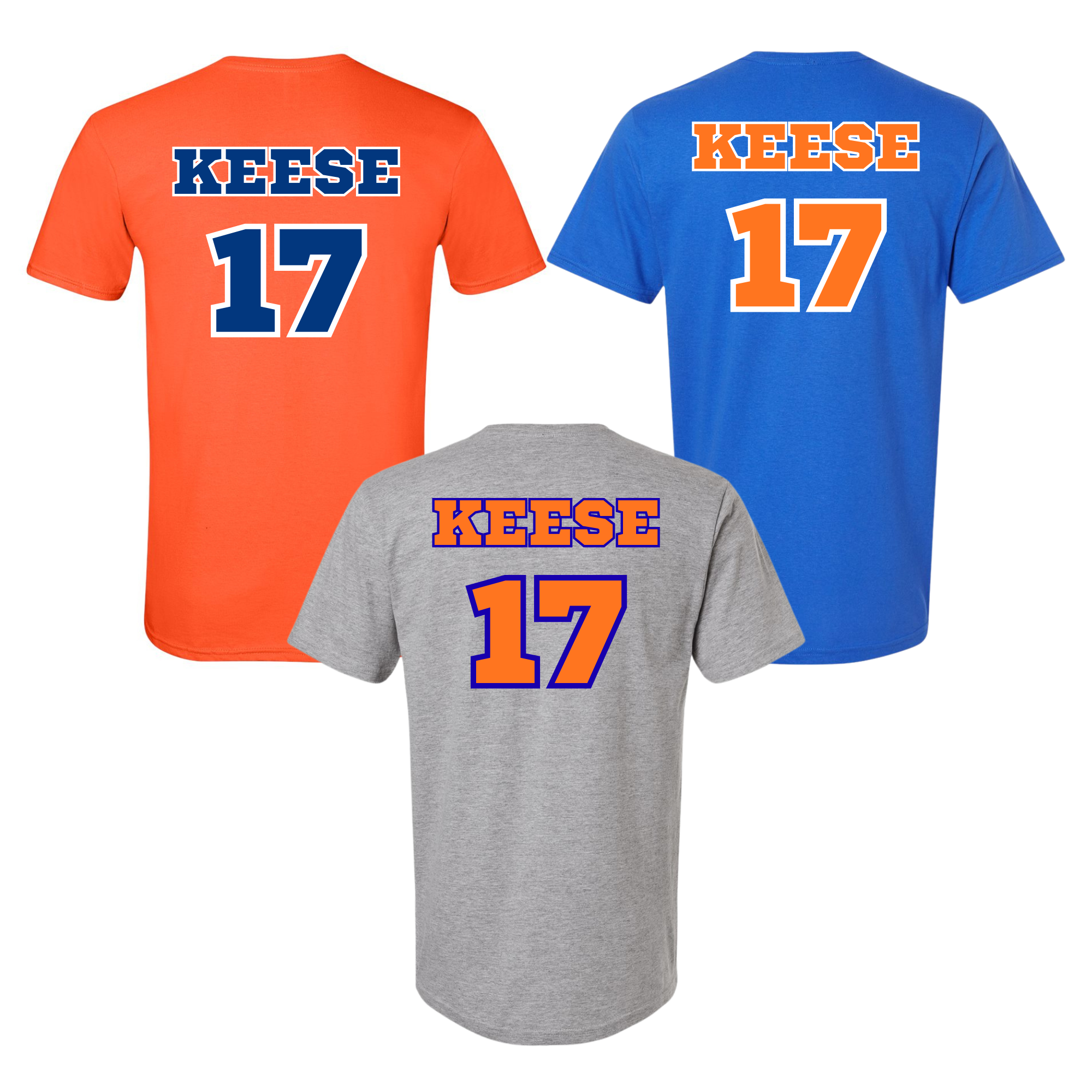 Back of Shirt Customization-