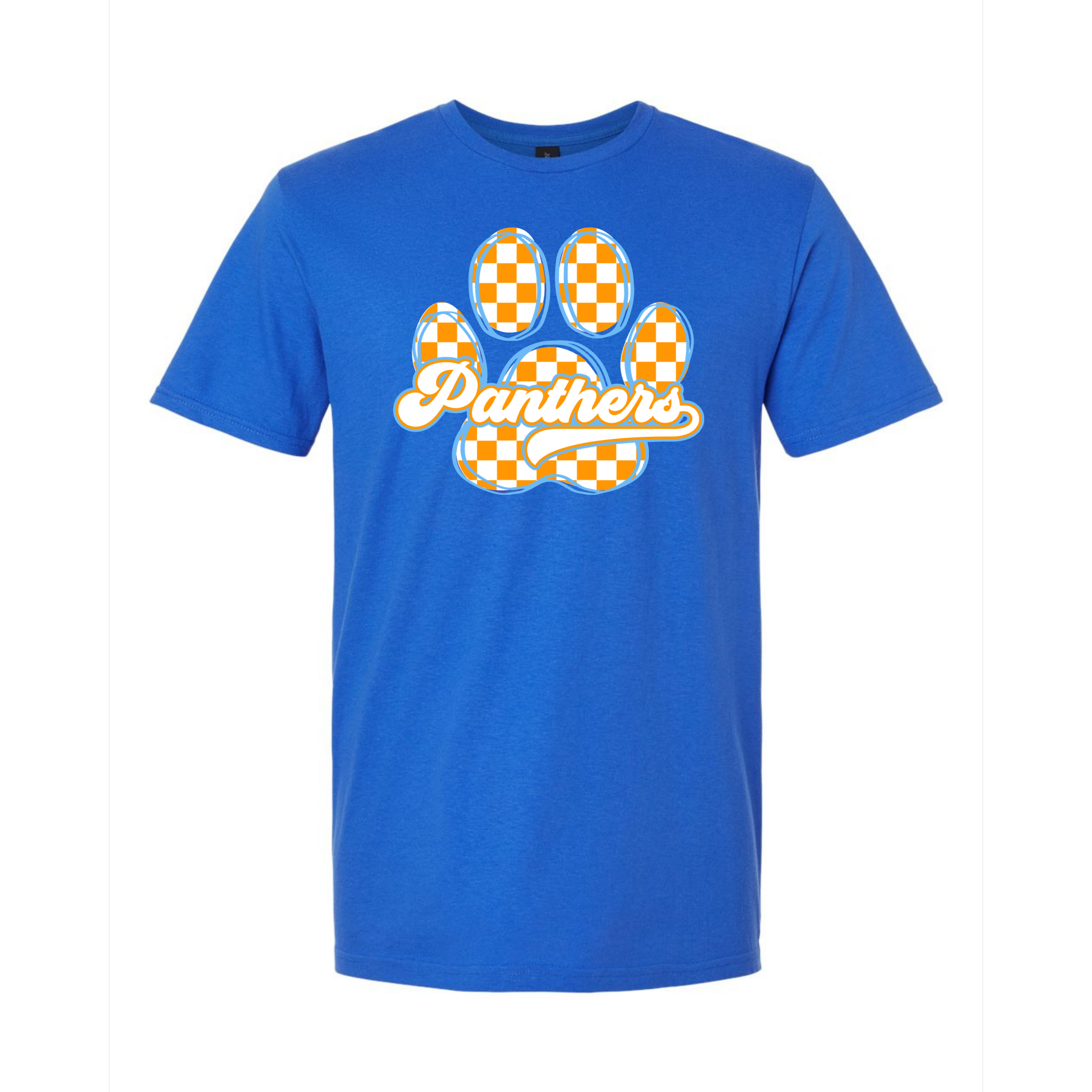 Checkered Paw Print Shirt