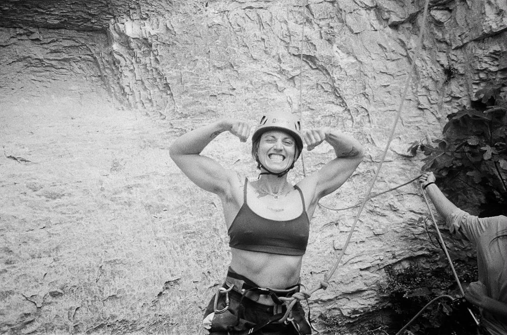 Grrrrrrrrrrrrrrr!!!! We let that DOG out 

Film from our co-ed trip to Rodellar, Spain 

Thanks for the snaps @nickkperalta__ 

#adventure #climbrocks #girlonrock #climb #travel
