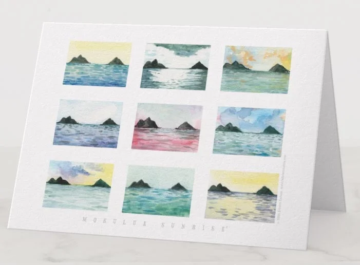 Mokulua Sunrise II of III Card Edition