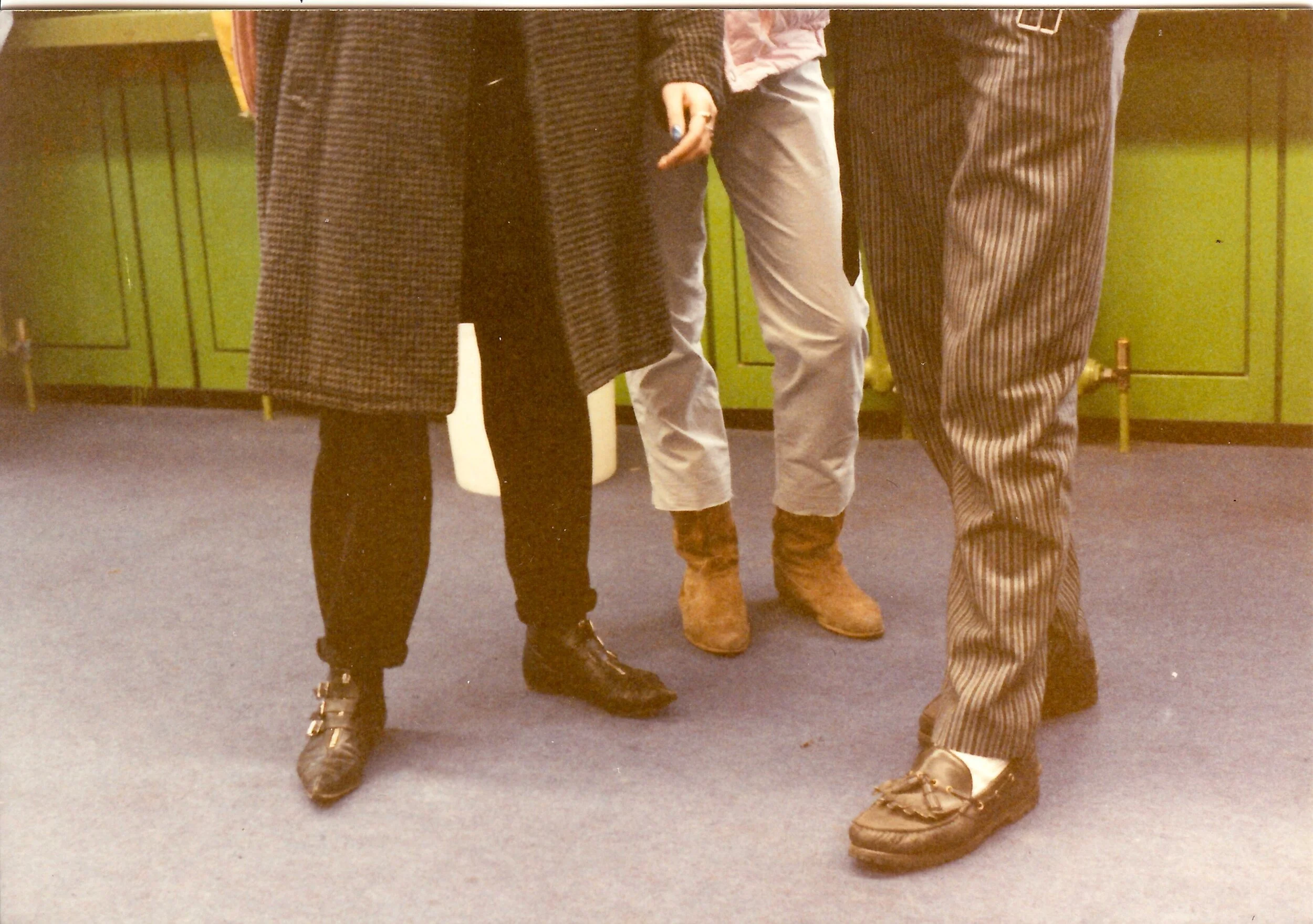Some of the fashion of the German guys at the high school I went to for a week.