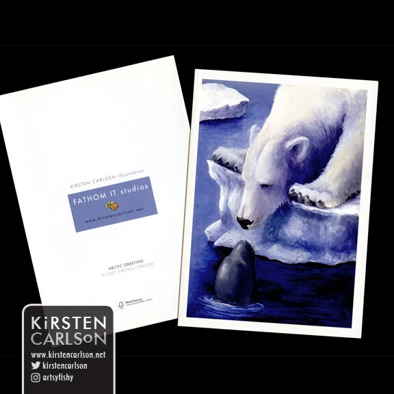 Arctic Greeting Cards are available for $2 each. Ten cards on sale during the month of March for $12!