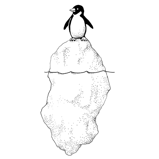 tip of the iceberg penguin.png