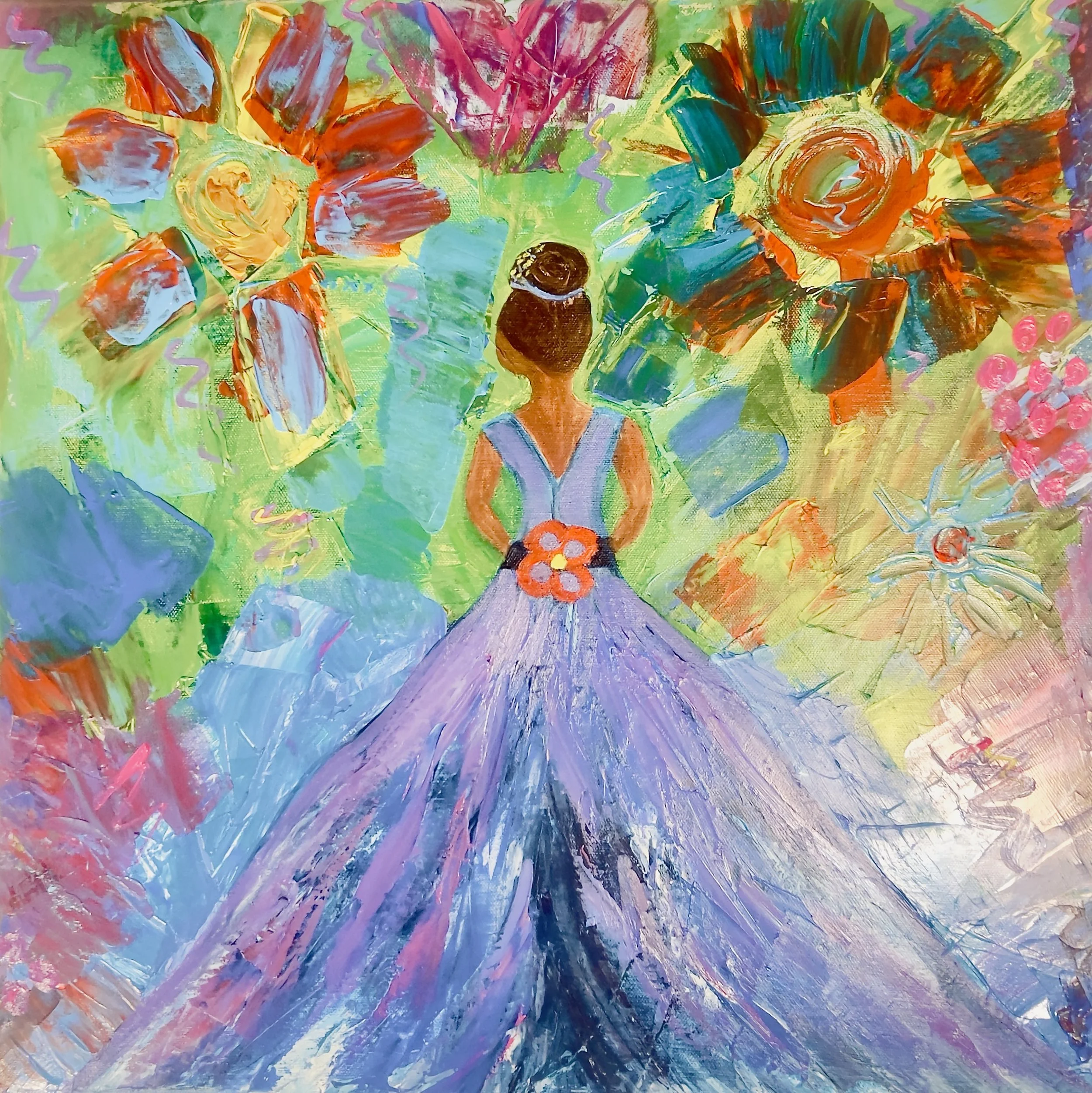 Melee The Little Ballerina     20x20