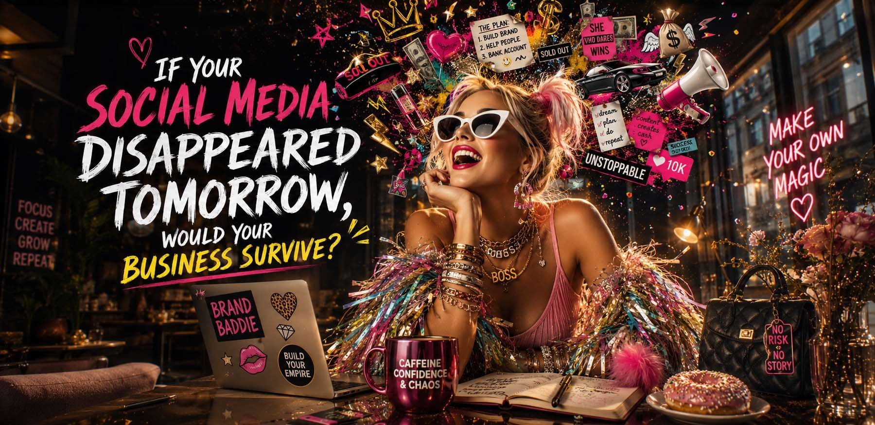 IF YOUR SOCIAL MEDIA DISAPPEARED TOMORROW, WOULD YOUR BUSINESS SURVIVE?