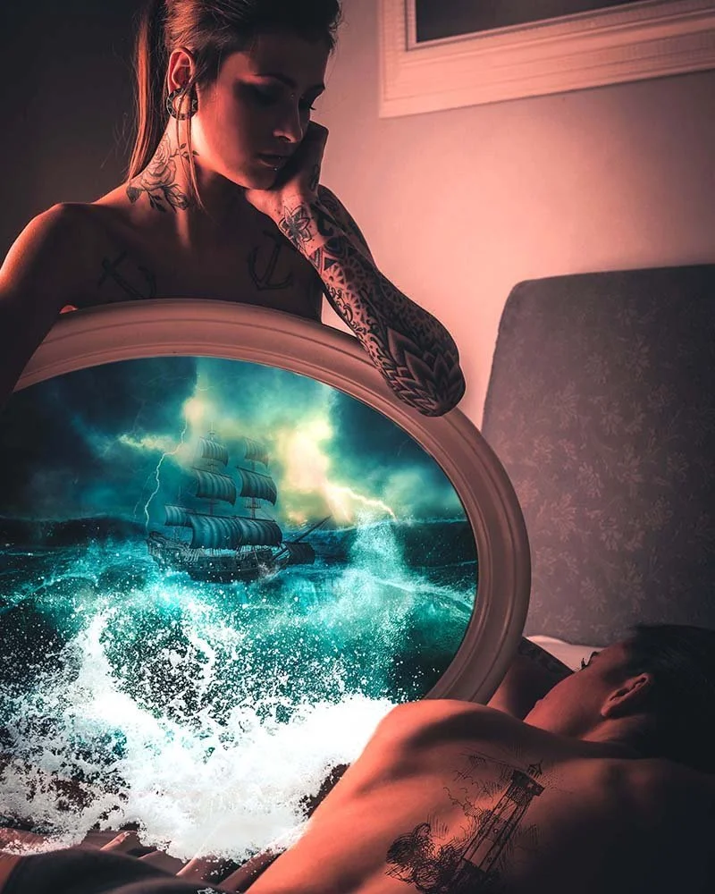 Weathering The Storm  
Unique Digital Artwork