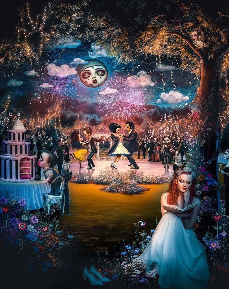 Midnight Can Wait 
Unique Digital Artwork
