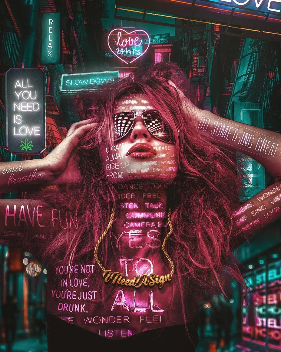 Searching for a sign   
Unique Digital Artwork