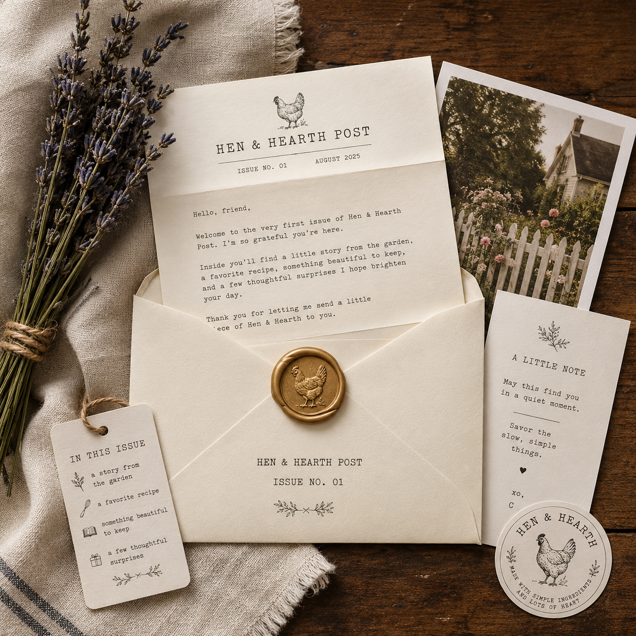 Hen & Hearth Post - Monthly Subscription