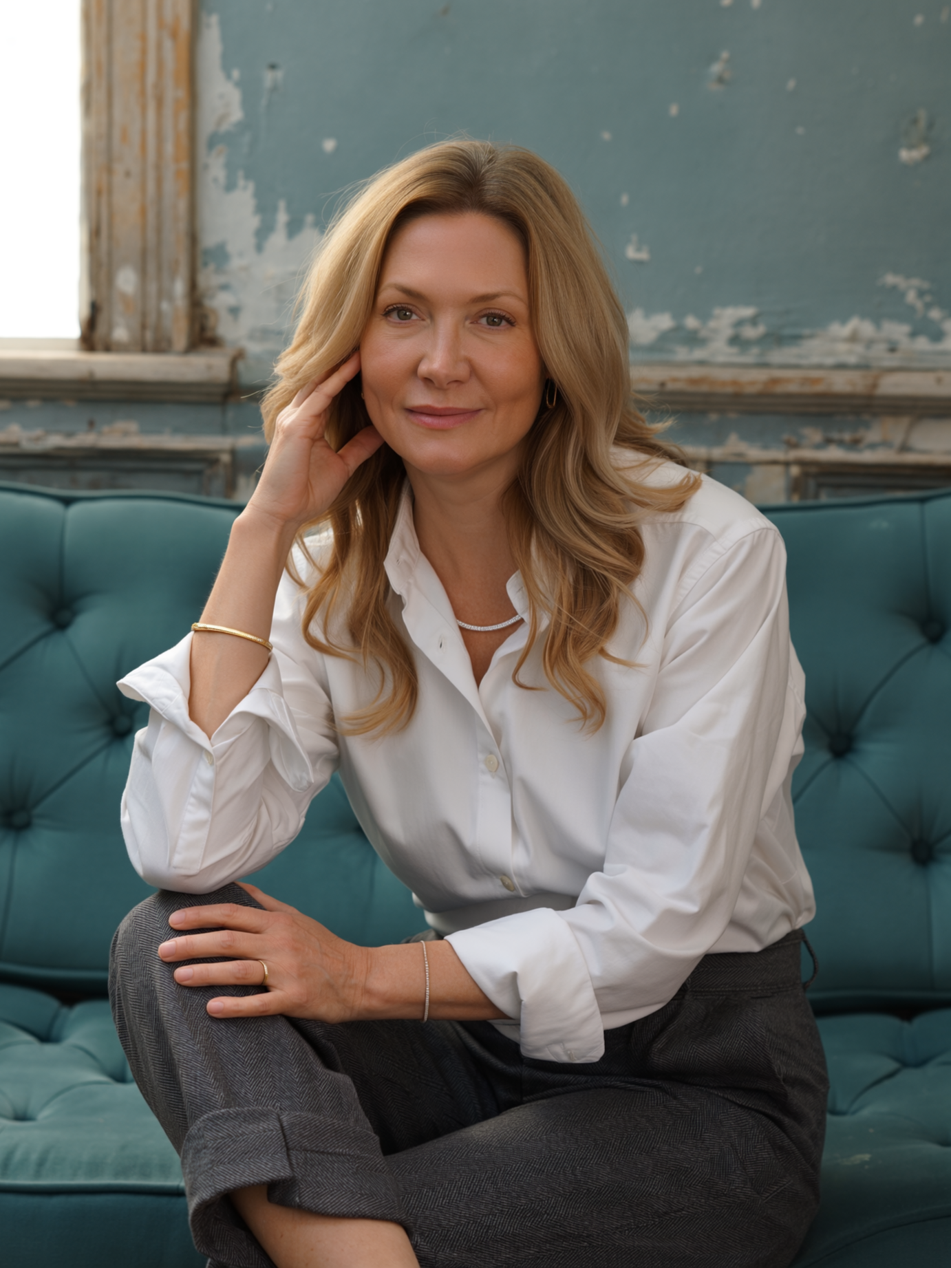 Heather Hartsock, Nurse Practitioner and owner of NORRENNE, a luxury aesthetics, wellness, and longevity practice in North Galveston County