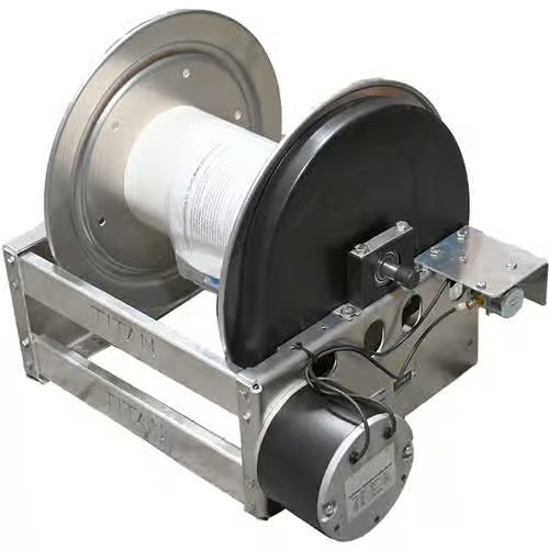 12" Electric Aluminum Hose Reel